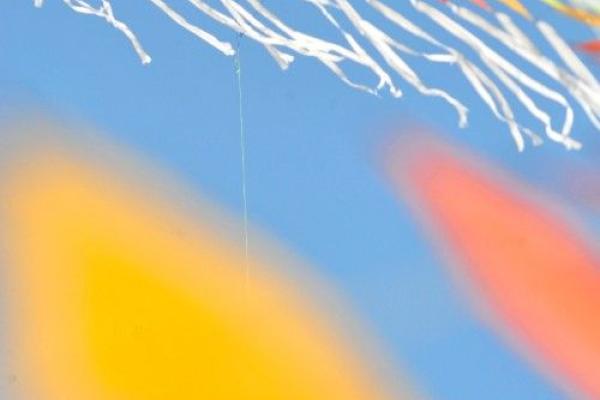 « Des kites survolent les quais »