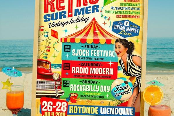 RETRO SUR MER - Rotonde de Wenduine