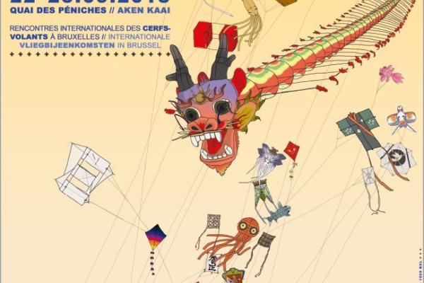 « Des kites survolent les quais »